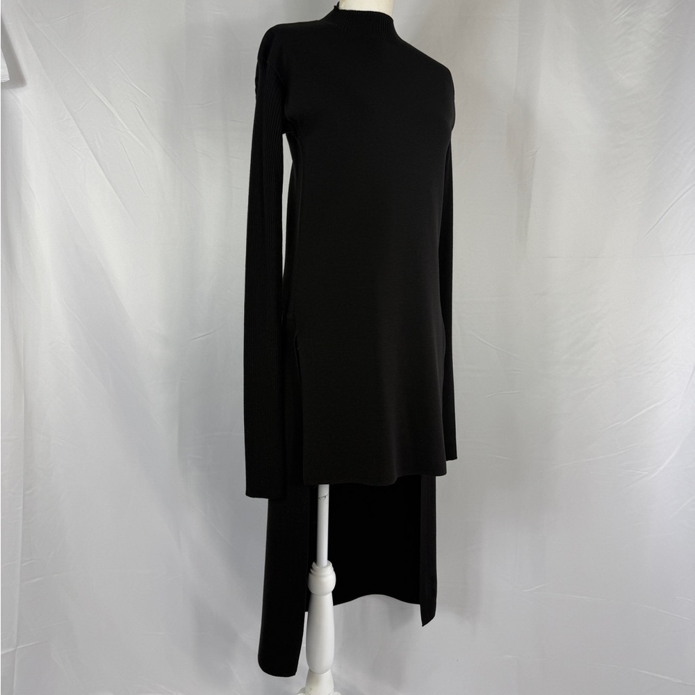 Rick Owens Moody F/W14 Sweater High Low Mock Turtleneck Medium